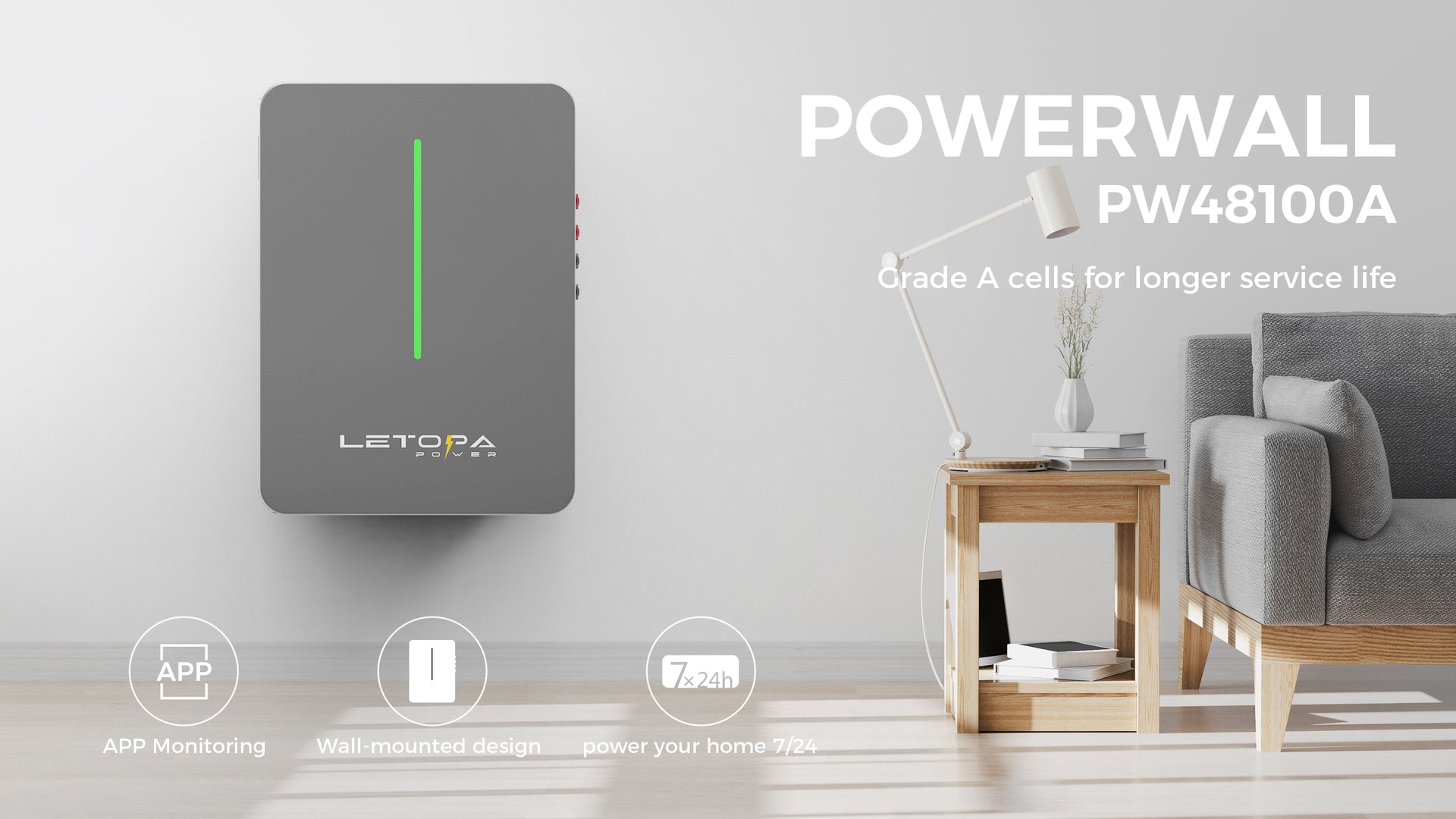 low voltage residential storage battery