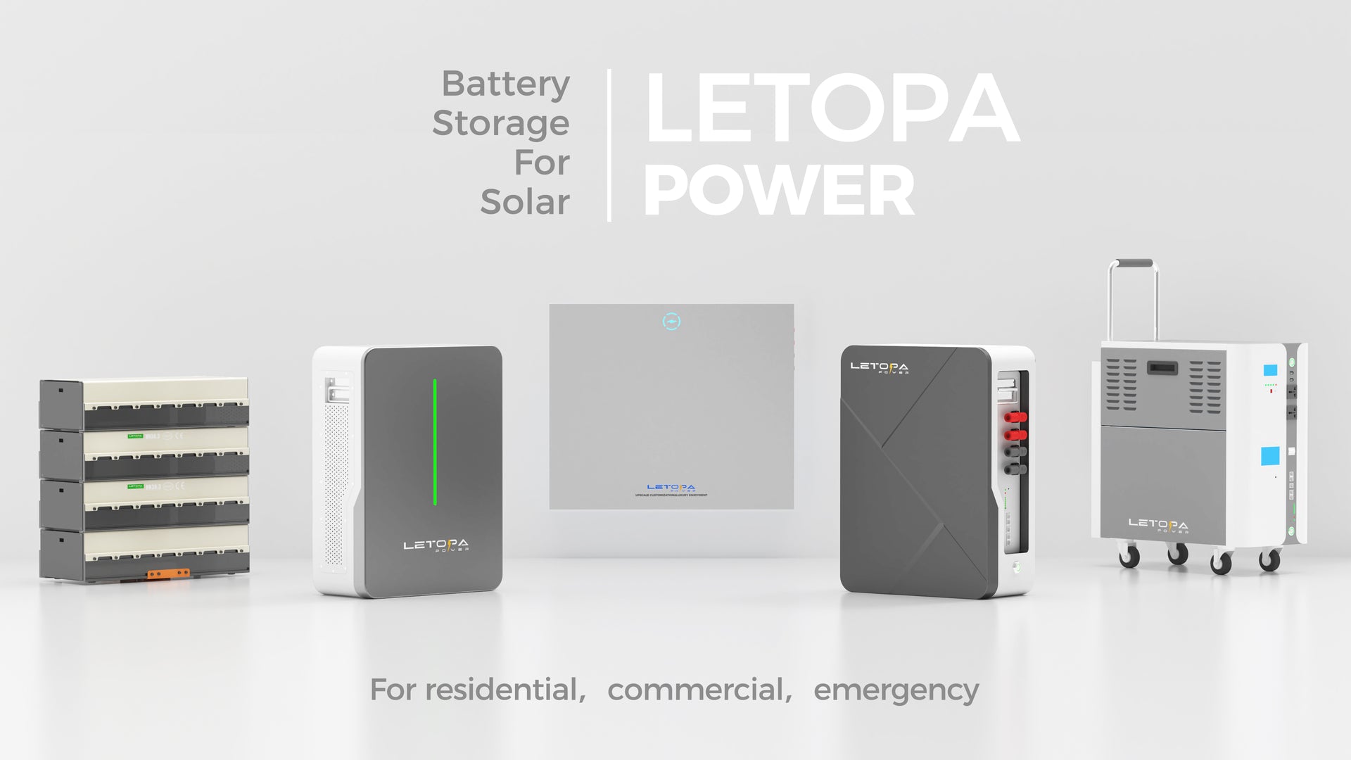 Battery storage for home